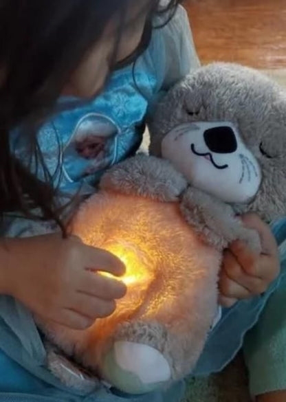 Breathing Teddy Bear with Soothing Music, Comfort Plush - Vistora
